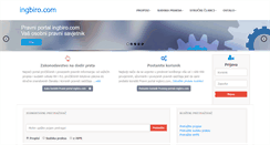 Desktop Screenshot of ingbiro.com